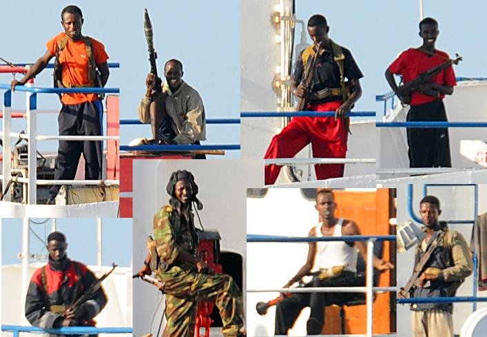 What was the Somali Piracy Business Model?